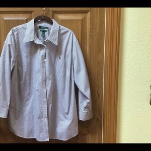 Ralph Lauren non-iron 100% cotton shirt